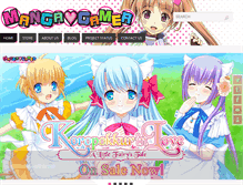 Tablet Screenshot of blog.mangagamer.org